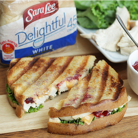 Thanksgiving Leftovers Panini Recipe Sara Lee Bread