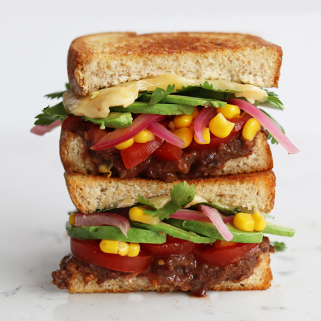 9-Layer Dip Grilled Cheese Recipe | Sara Lee® Bread