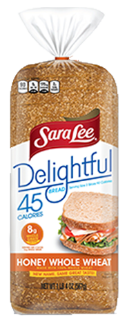 Delightful™ Honey Whole Wheat Bread | Sara Lee® Bread