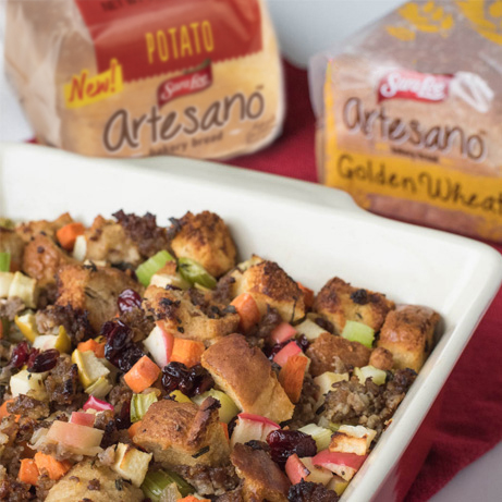 Artesano™ Stuffing Recipe | Sara Lee® Bread