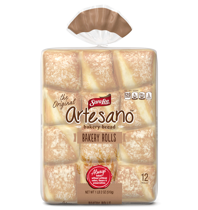 Artesano™ Bakery Rolls | Sara Lee® Bread