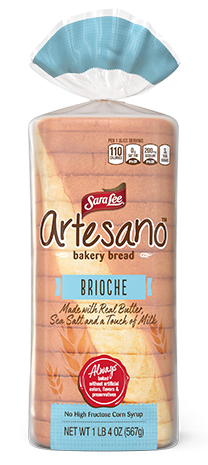 Artesano® Brioche Bakery Bread