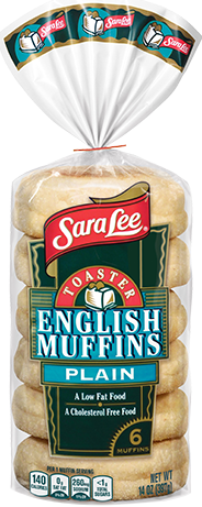 Toaster Plain English Muffins | Sara Lee® Bread