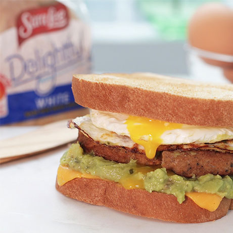 Keto Friendly Breakfast Sandwich Recipe | Sara Lee® Bread