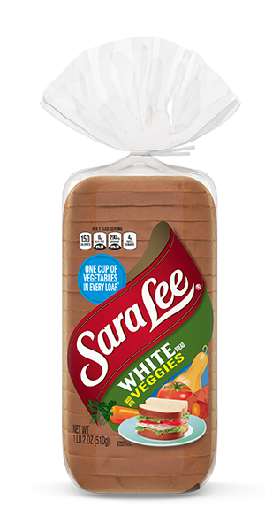 Sara Lee® White Bread Made with Veggies