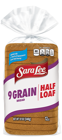 Sara Lee 9 Grain Bread Half Loaf Render
